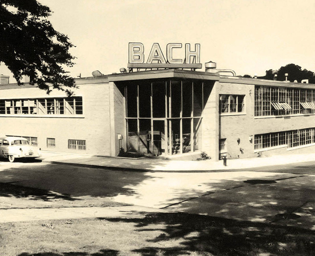 Bach's old manufacturing location in New York.